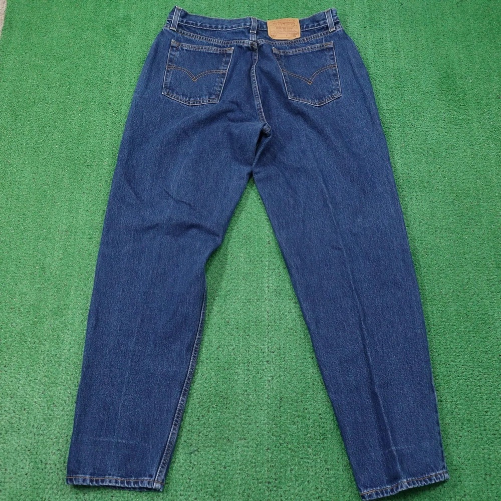 Vintage Levi's Jeans Womens 16 Blue Straight Relaxed Fit 560 Denim 33x32 90s - Picture 4 of 8